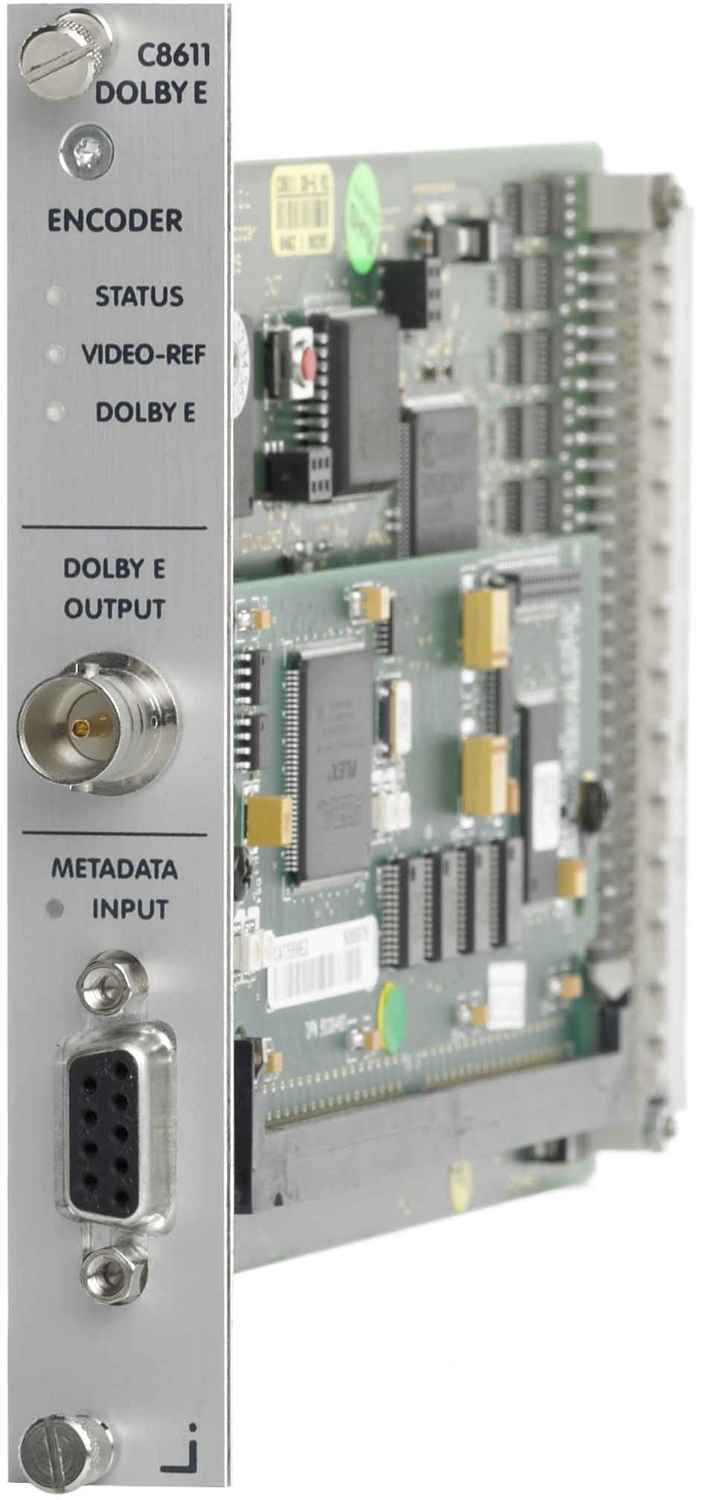 C8611 - Dolby® E encoder