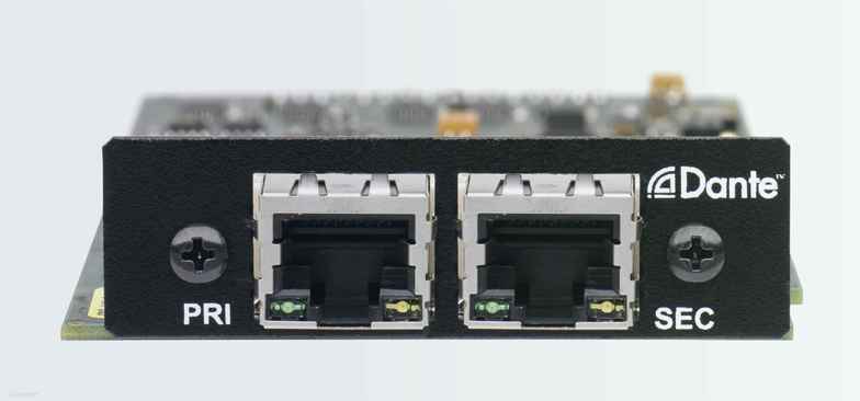Option Board Audio-over-IP DANTE™ I/O